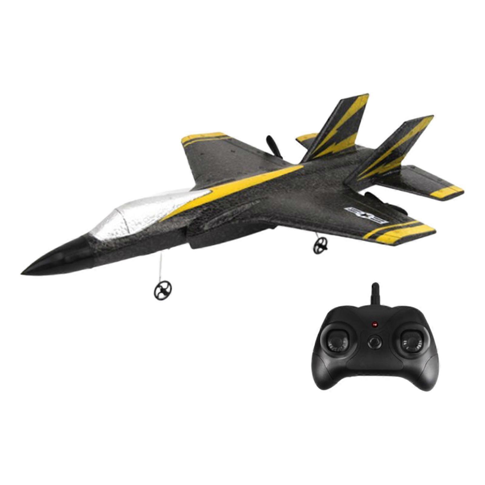 2チャンネルRCプレーンコンパクト飛行しやすいアンチコリジョンホビーRCグライダー初心者大人用