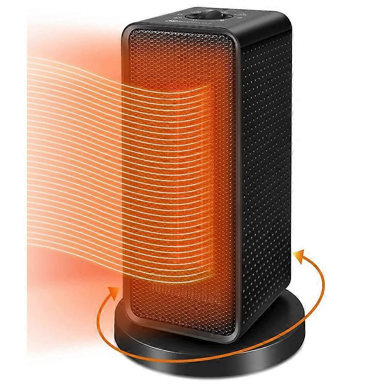 Household vertical shaking head fan heater PTC electric heater