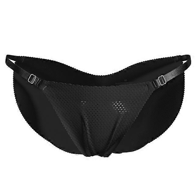 Women Sponge Padded Fake Ass Panties Hip Butt Lifter UP Underwear Bottom Push Up Adjusted Strap G-string Seamless BIkini Pants