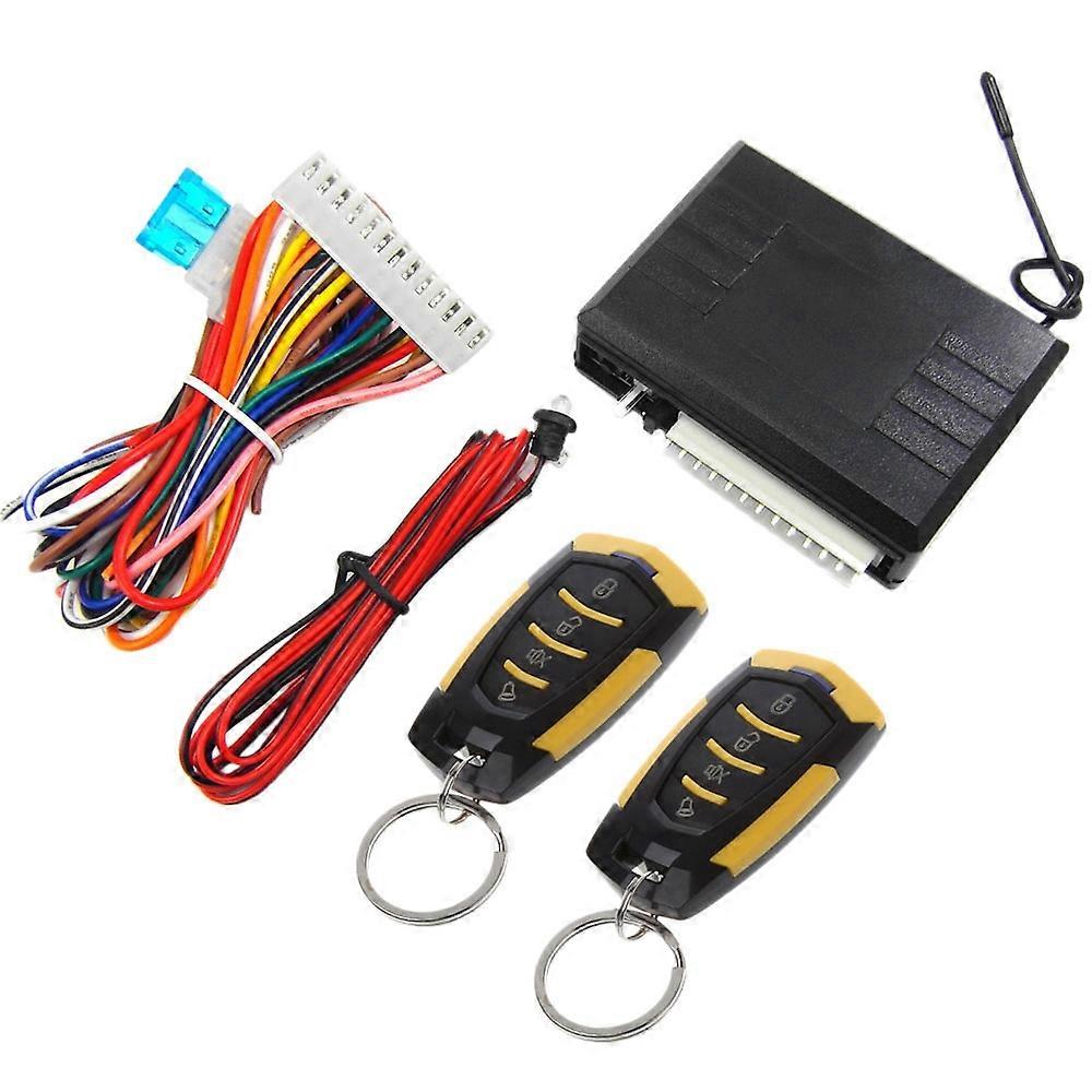 Universal Car Anti-Theft Device Lock Keyless Entry Kit Car Remote Control Alarm System