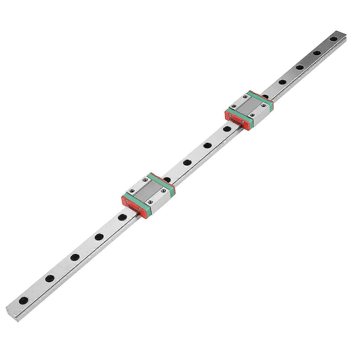 High Quality 1Pc 400Mm Mgn12 Miniature Linear Rail Guide Rail 12Mm Width + 2Pcs Mgn12B Slide Blocks