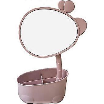 Cosmetic Storage Cosmetic Storage Box Open Desk Box Vanity Mirror Storage Box Mirror Storage Shelf Skin Care Products Makeup Accessories And Tools