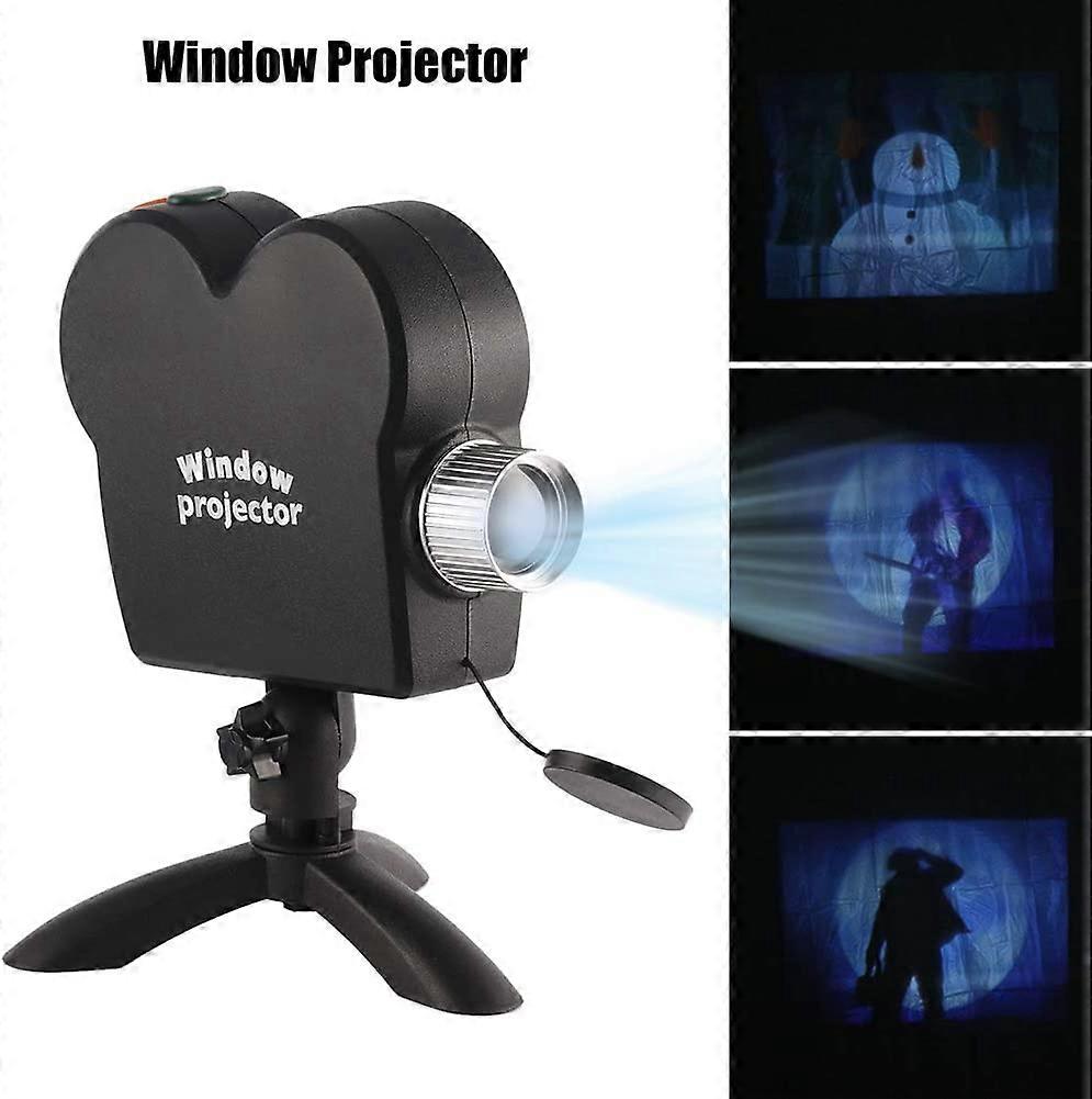 Projektionslampe Fensterprojektor-Lampe LED-Projektionslampe Sternenhimmel-Projektor Schneefall Projektor-Lichter, Halloween-Projektionslampe wasserdicht im Innenbereich