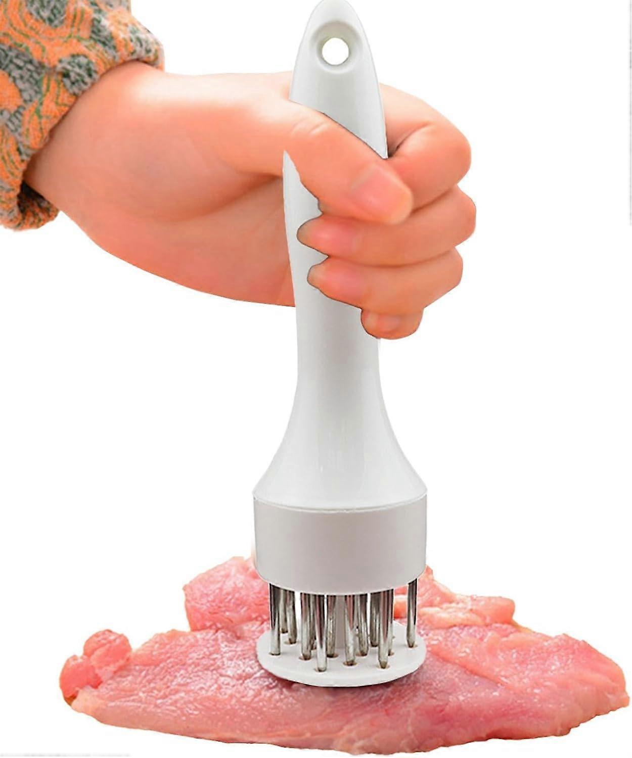 Meat Tenderizer for Kitchen, 21 Pin Beef Meat Tenderizer, Professional BBQ Kitchen Tool