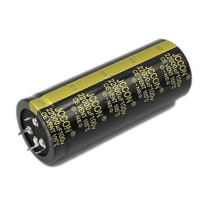 22000uF Audio Filter Capacitor 40x100mm High Frequency Electrolytic Capacitor