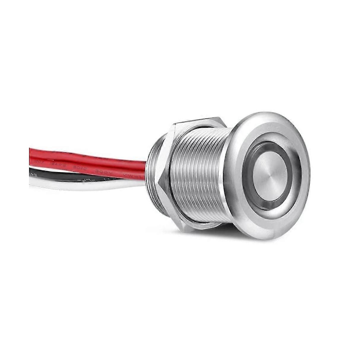 Ściemniacz ze stali nierdzewnej 19 mm do ściemniania światła łodzi RV - 12 V, otwór 3/4 cala