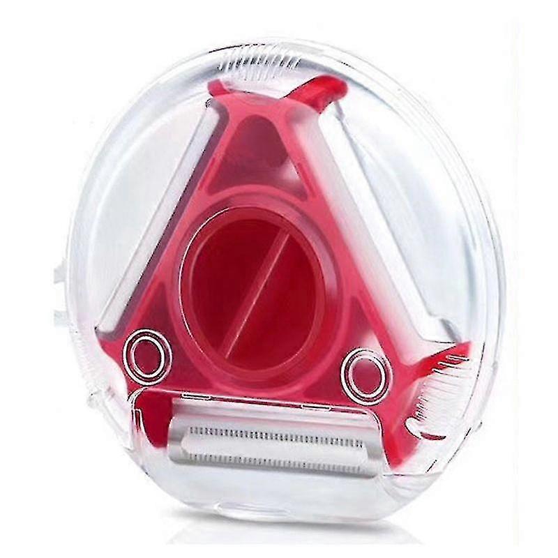 Potato Peeler Three In One Fruit Peeler Multi-function Peeler For Potato Vegetable Carrots And All Types Of Fruit(4pcs, Red)