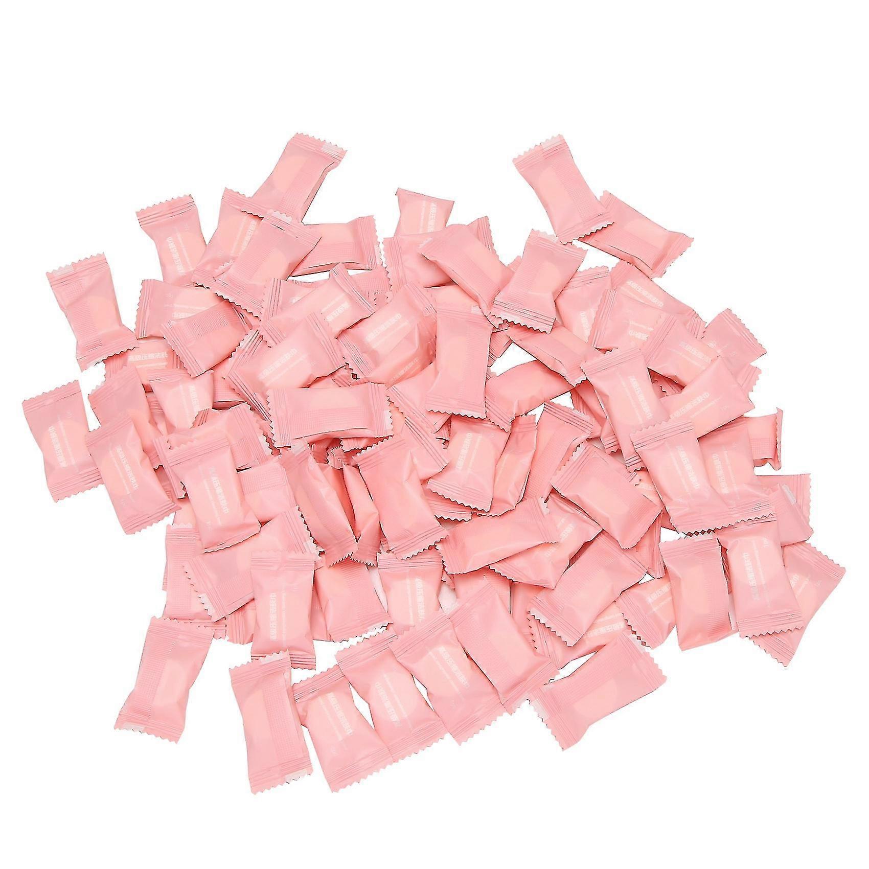 100 Pcs Compressed Towels Portable Disposable Compressed Cotton Coin Tissue Towel For Travel, Campi