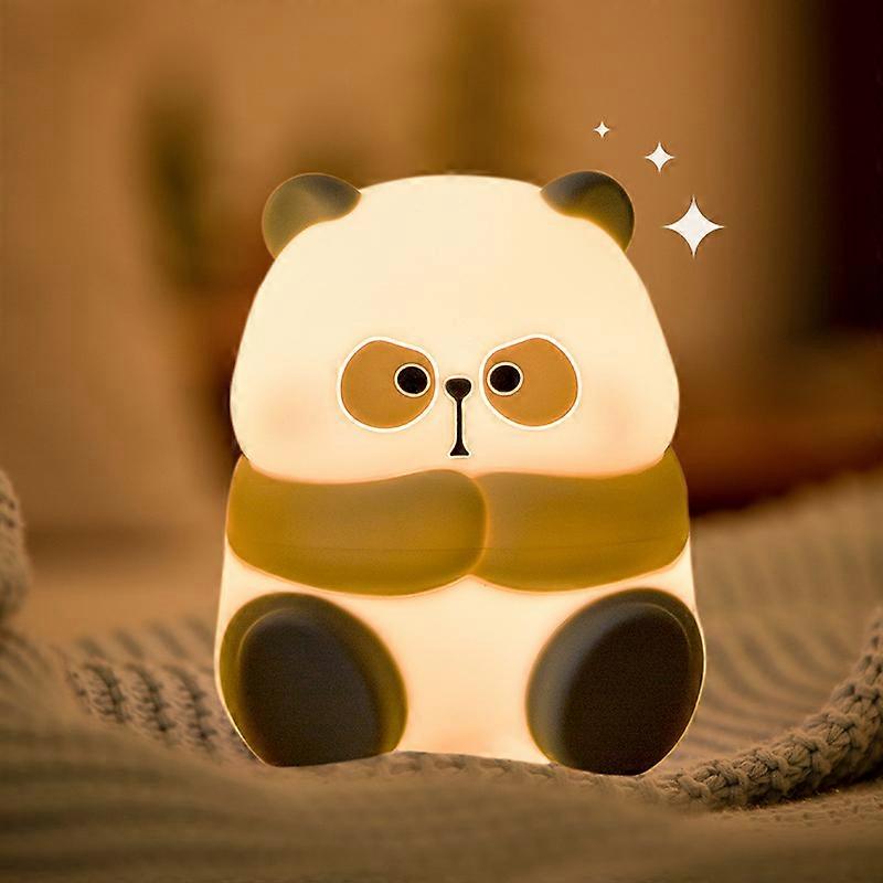 Cute Panda Silicone Night Light - Cute Birthday Gift