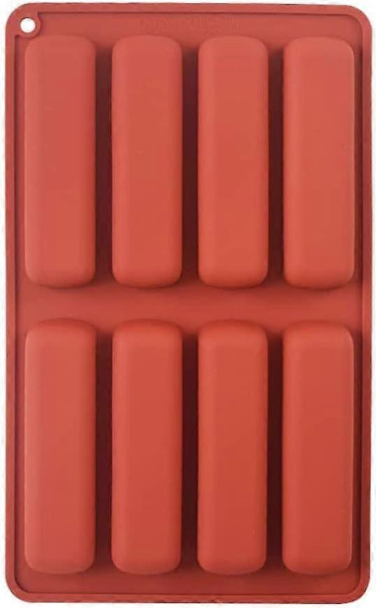 1 pc,Ice cube tray,silicone popsicle tray,8-cavity reusable ice cube mold
