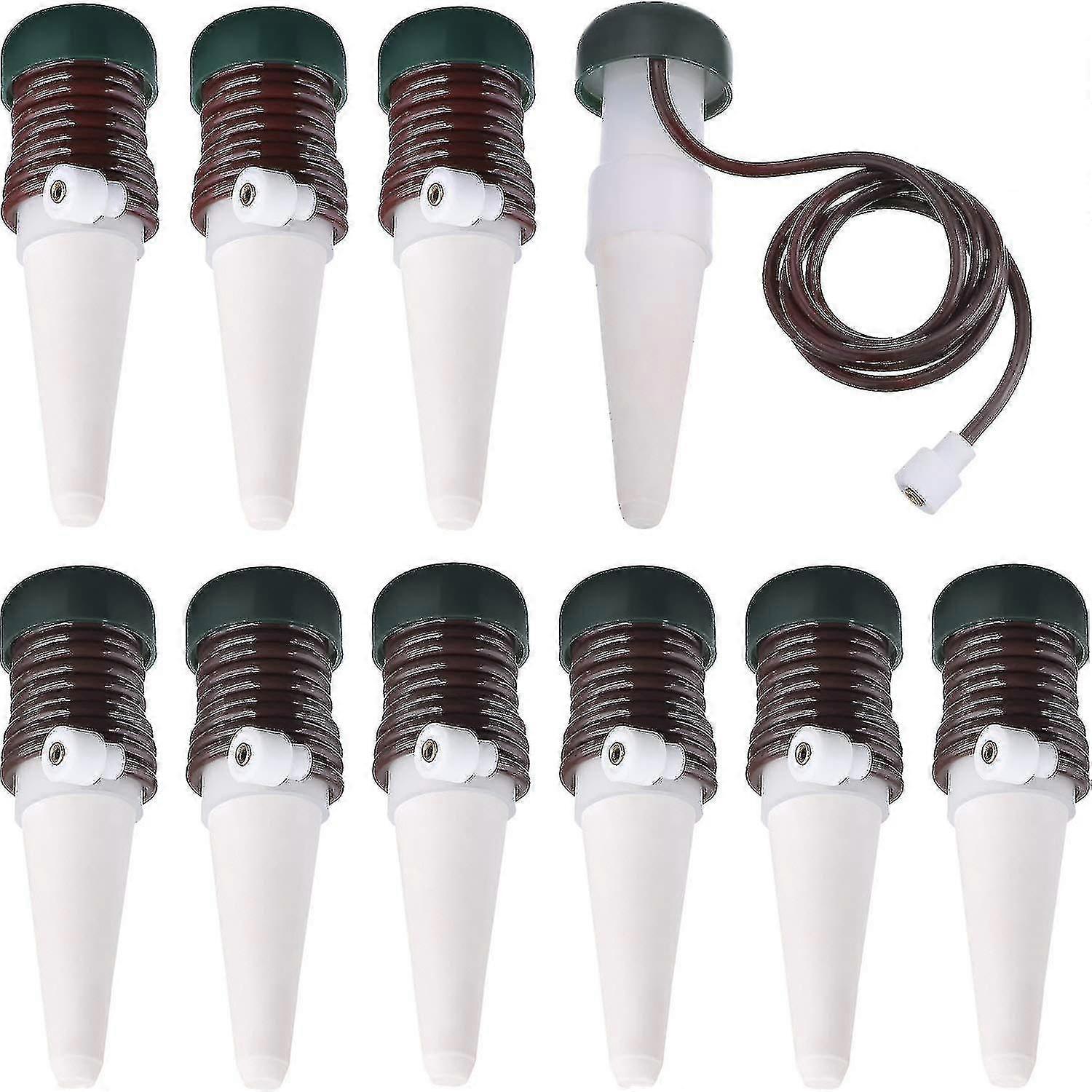 Watering Stakes Automatic Watering System, 10 Pack Plant Self Drip Irrigation