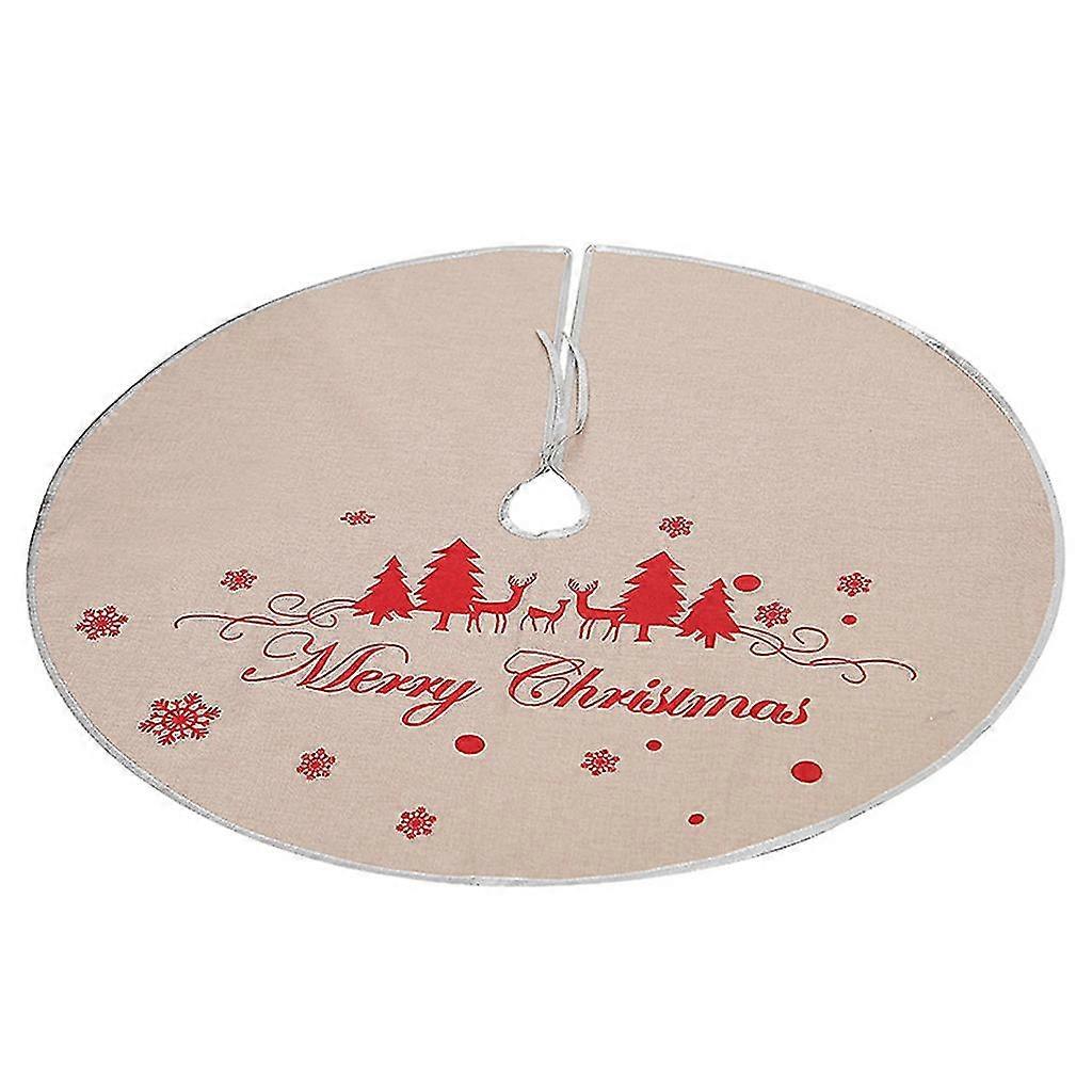 Ornamento Albero Gonna 39 Pollici Alce Allegro Albero Rustico Gonna Per Decorazioni Interno Esterno