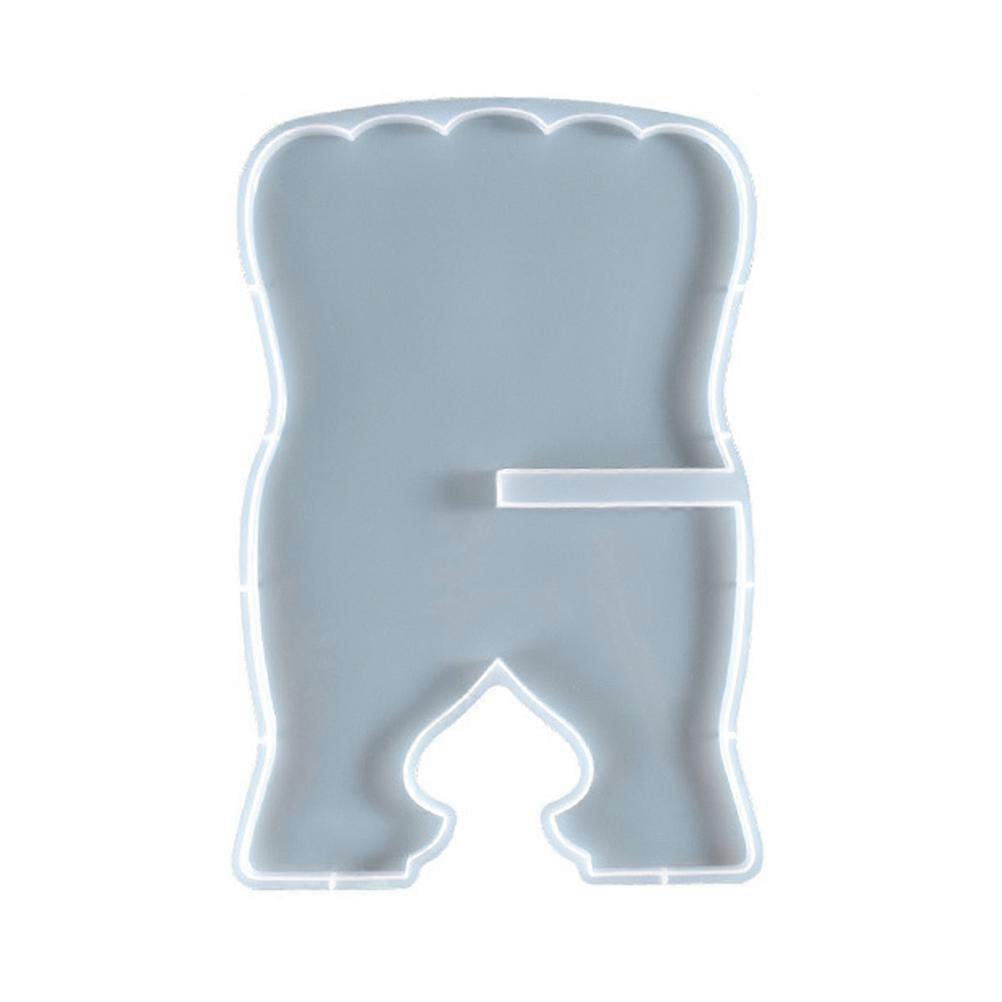 رف الكتب صنع العفن سيليكون الموسيقى النتيجة العفن قراءة خزانة الكتب كريستال الايبوكسي العفن