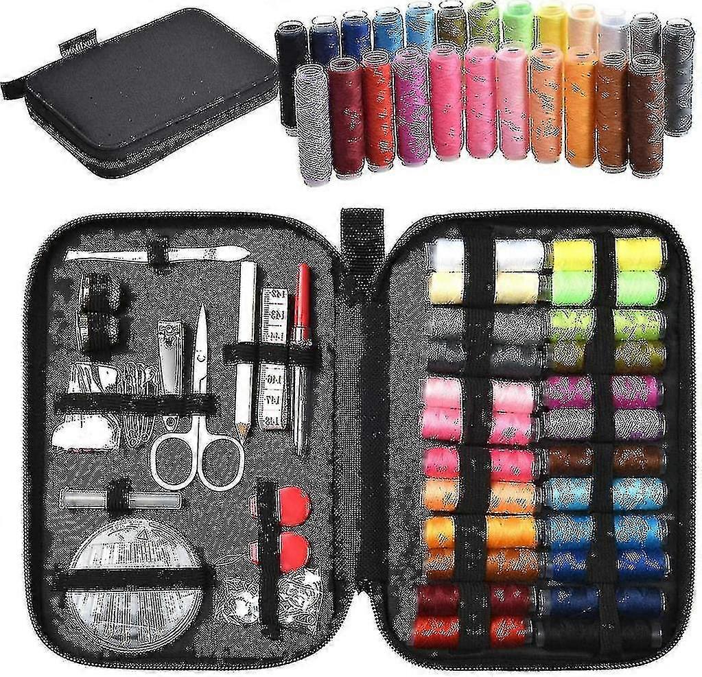 90pcs Sewing Supplies Includes Premium Sewing Kit With Carry Case