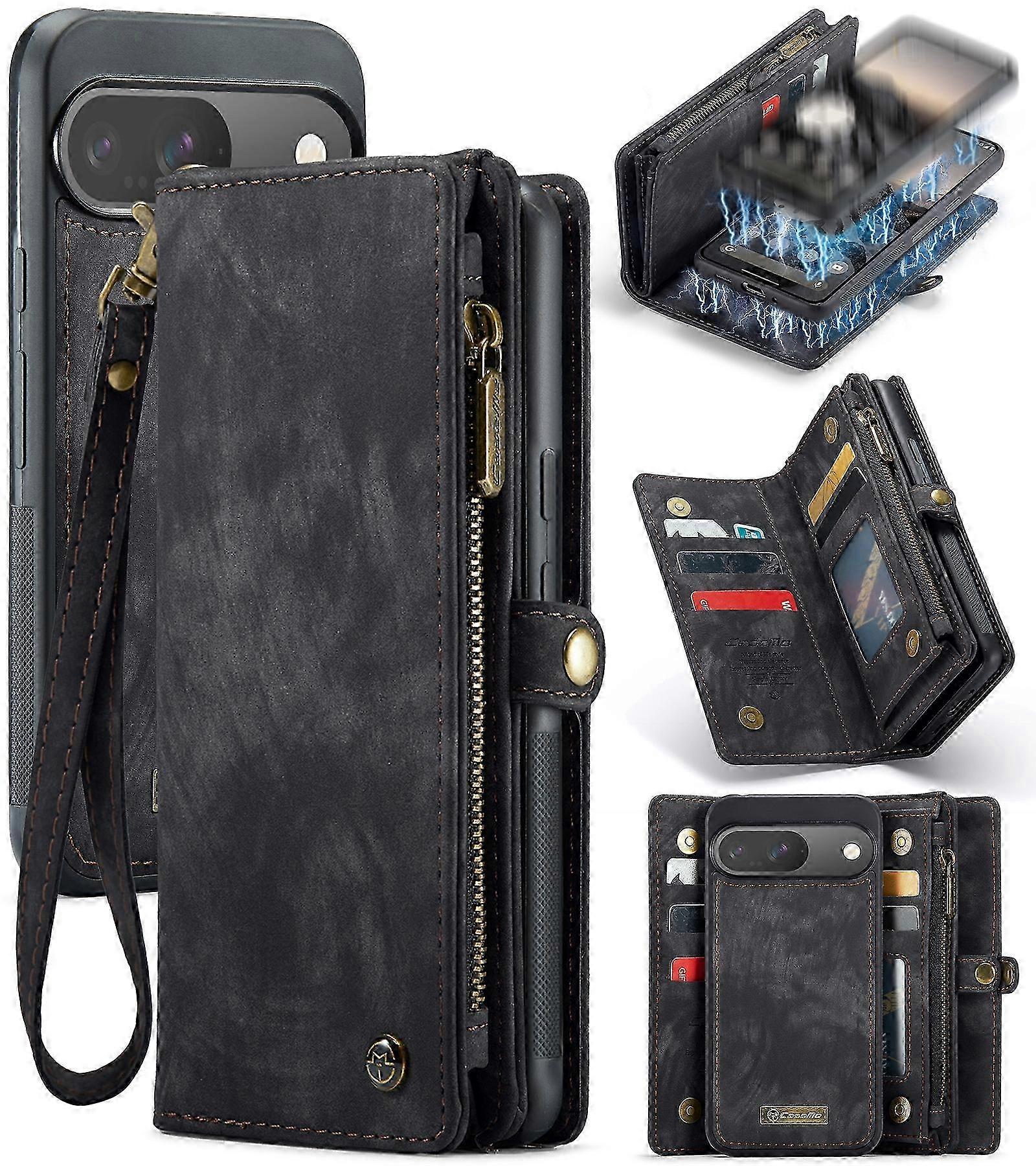 Multi-functional Leather Case For Google Pixel 9 / 9 Pro