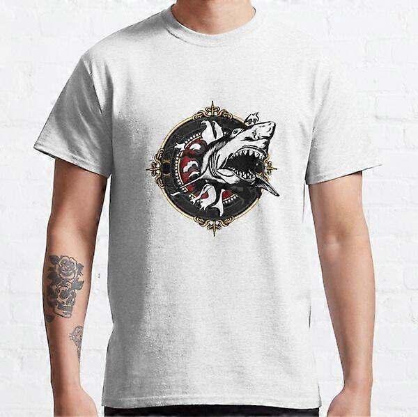 Requin Pirate T-Shirt Classique-RK32051