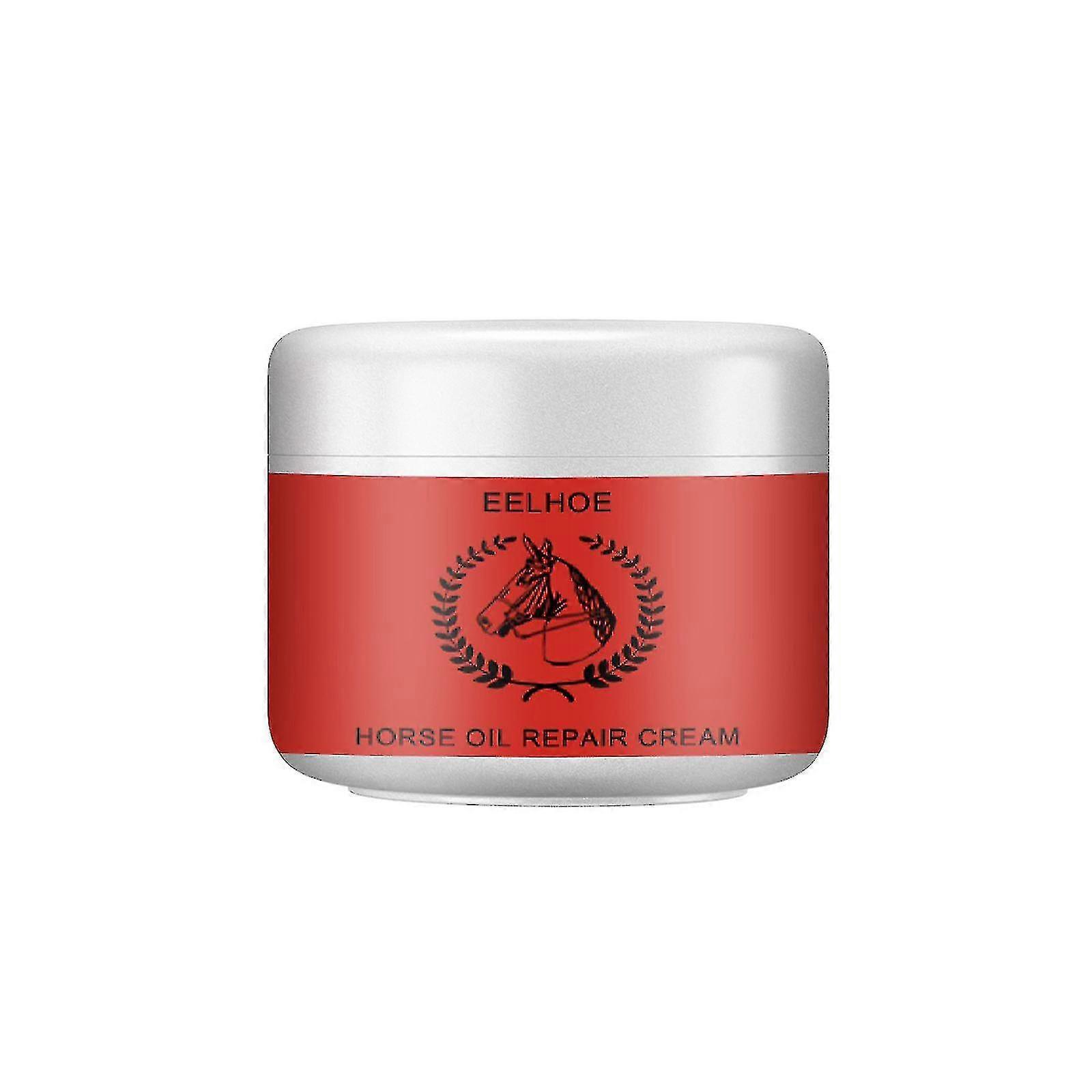 קרם רגליים שמן סוסים לעור סתיו וחורף תיקון קרם לחות אנטי סדוק קרם לחות פילינג לרגליים