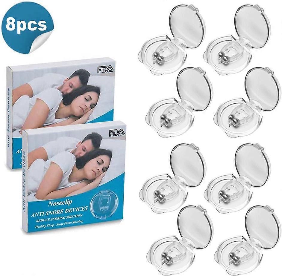 Silicone Magnetic Anti Snore Nose Clip Effective-Easy Stop Snoring Solution Sleeping Aid Tool For Men Woman Drop ship