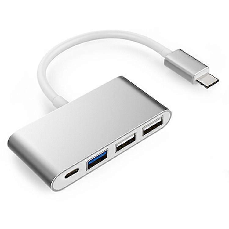 4-in-1 Type C Hub with USB 3.0 USB 2.0 Power Supply Compatible with Mac Air 2022-2018 M2/M1& MacBook Pro 2022-2016(MacBook Pro 13/13.3/14/15/16) USB-C