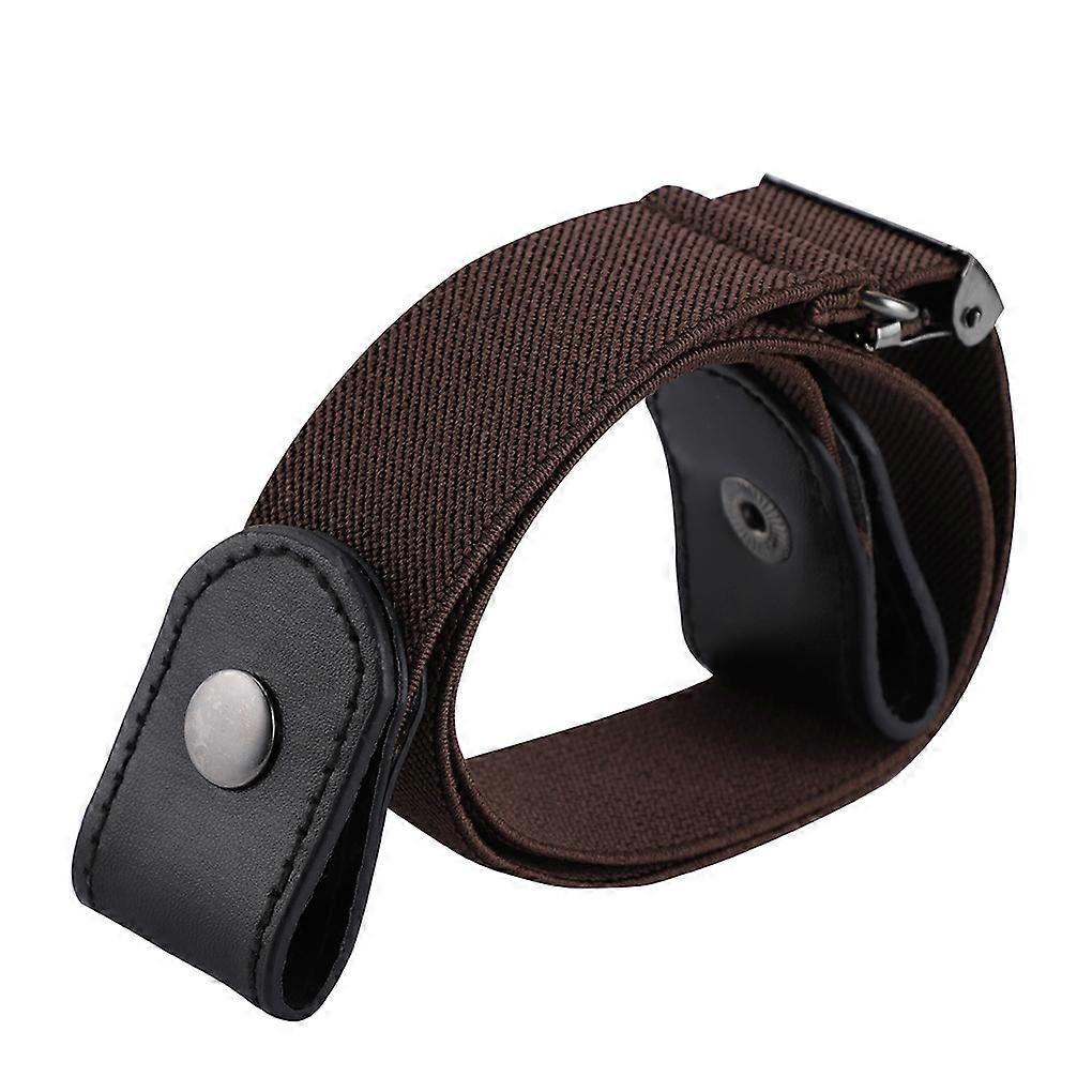 Elastic Invisible Belt Woven Fabric Traceless Unisex Waist Belt Fashionable Jean Belt