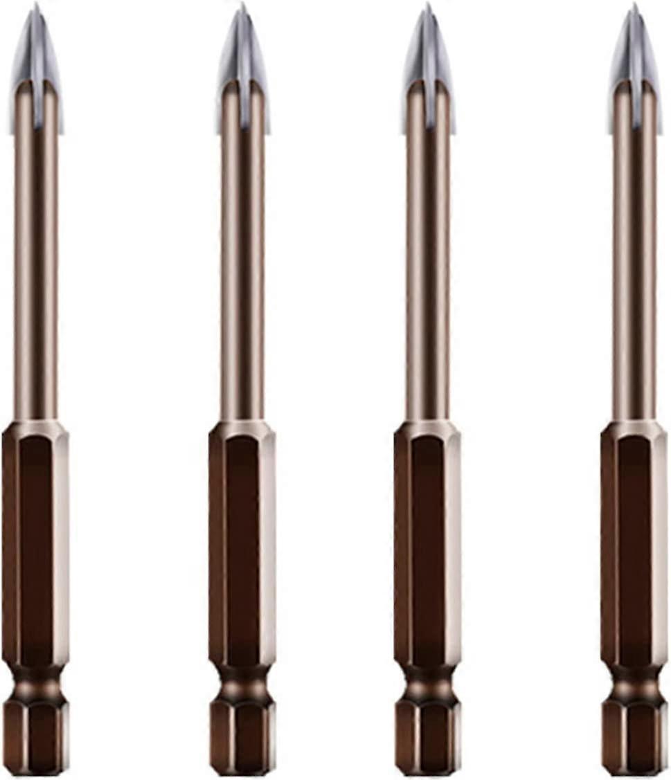Universal Efficient Drill Tools, Cemented Carbide Drill Bit Set, 6Mm High Hardness Drill