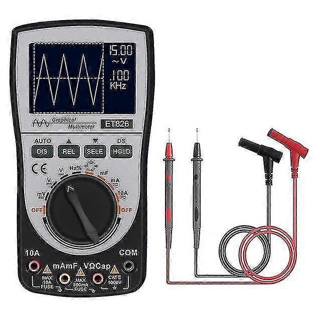 Naiwang Et826 Digital Multimeter Auto Range Backlight Direct Current/ac Voltage Current Meter Capacitance Resistance Testers