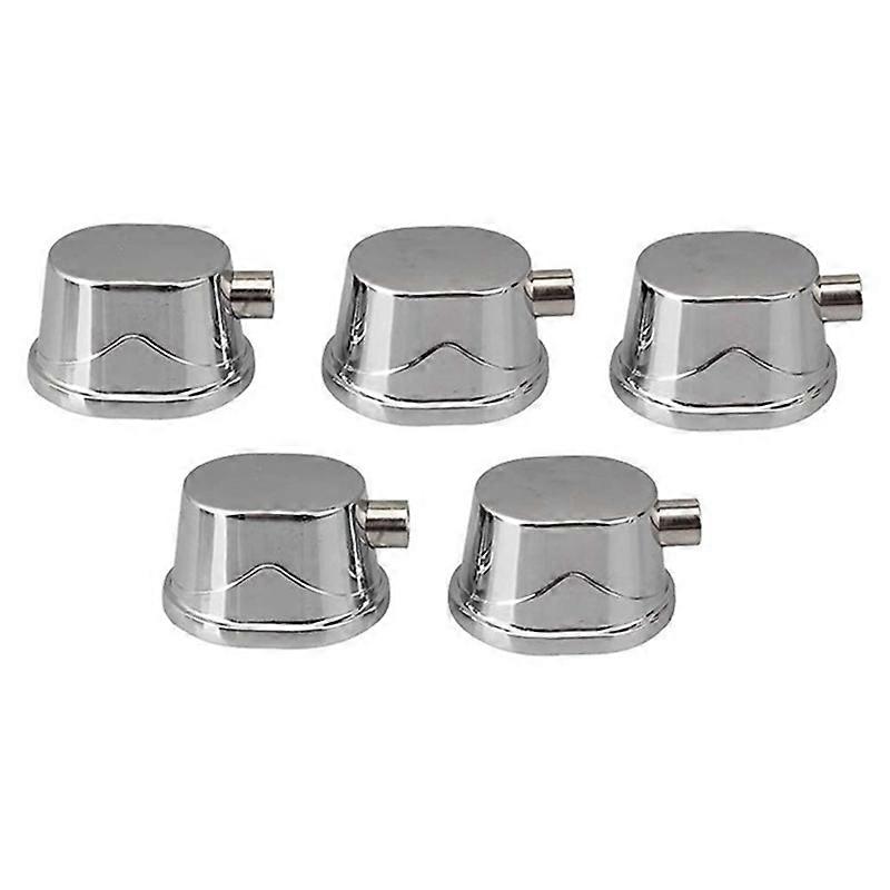 5PCS Silver Alloy Drum Kit Replacement Spare Parts Accessories Rectangular Claw Hook Lug Single End Drum Percussion