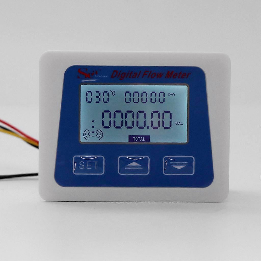  Professional Low-power Digital Flowmeter with 4-point Flow Sensor
