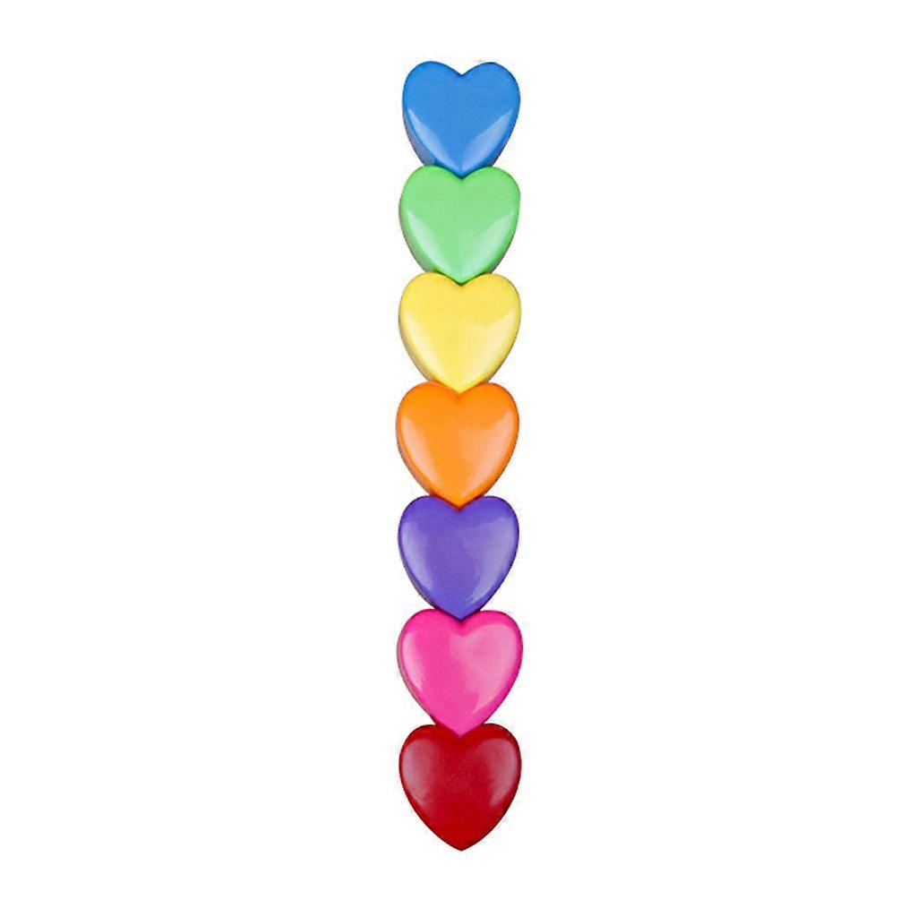 Building Blocks Markers Set 7 Colors Highlighters Funny Graffiti Set Removable