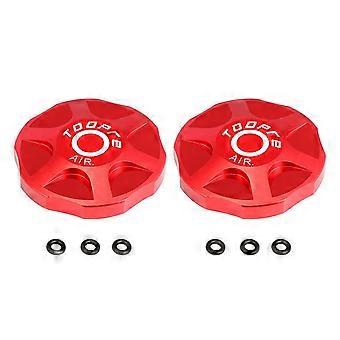 Naievear 1set Bicycle Fork Cap Corrosion Resistance Installed Easily Fixie Gear Mountain Bike Air Fork Protector For Racing Bike