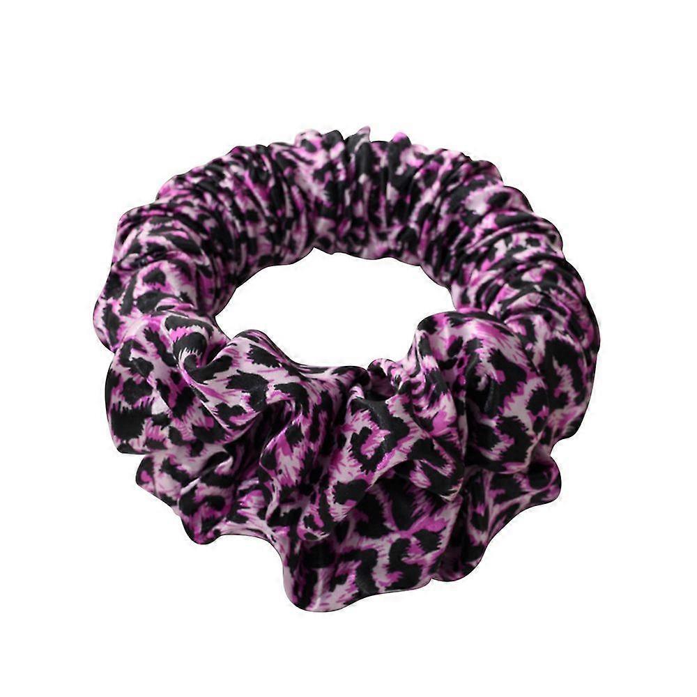 Leopard Print Heatless Curling Rod Headband Lazy Curler Curly Hair Make Hair Soft And Shiny