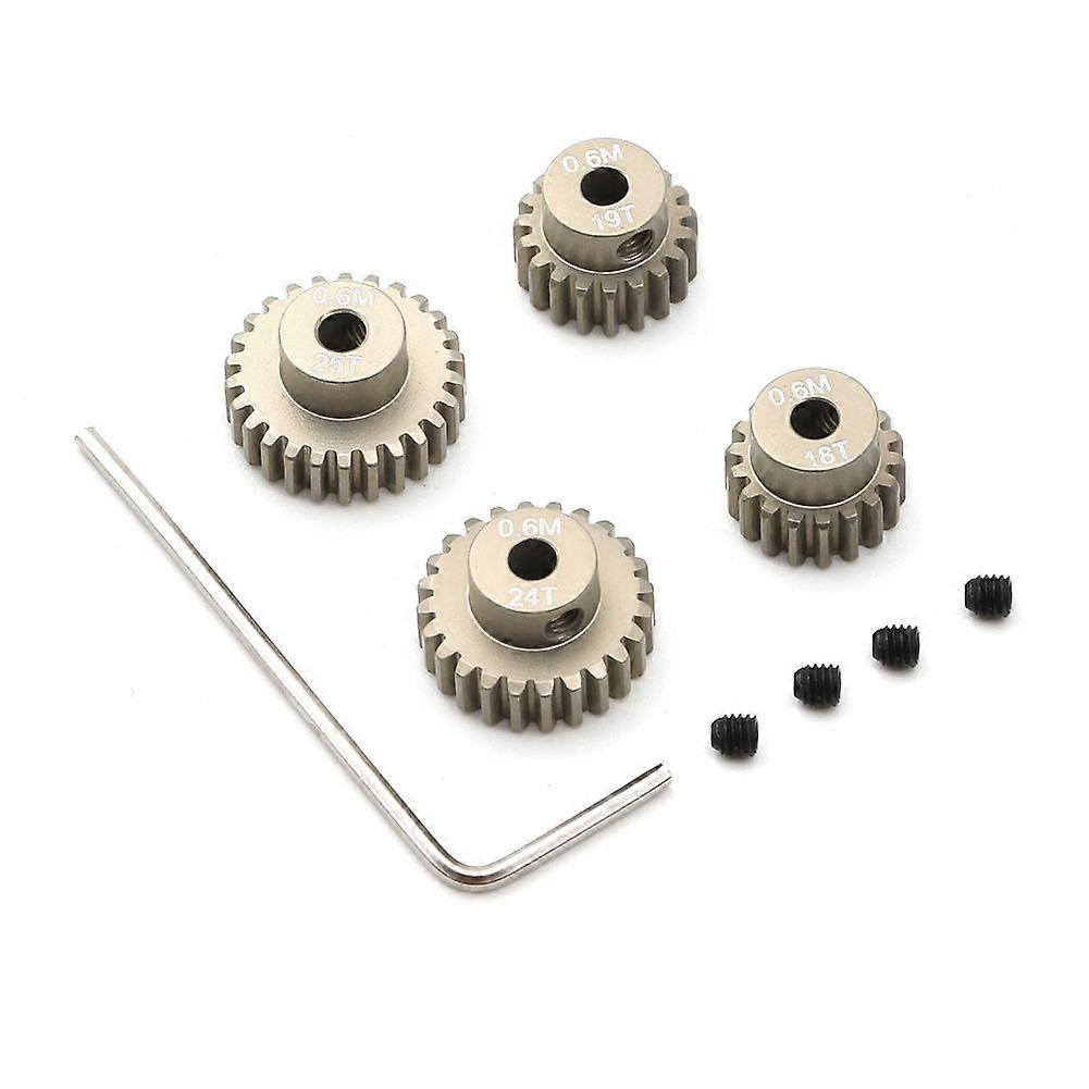 RC Car Upgrade Motor Gear Model Kit for TT01 TT02 TB02 TA05 1/10 for / Wasp 18T 19T 24T 25T
