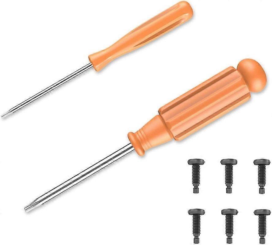 Screwdrivers & Screws Compatible With Ring Doorbell, 6pcs Security Screws