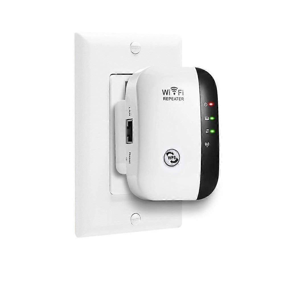 Fast Speed WiFi,Extends WiFi Range to Smart Home in Every Corner - WiFi Repeater Compatible with any Wireless Network,Mini Size Wall Plug Design,Easil