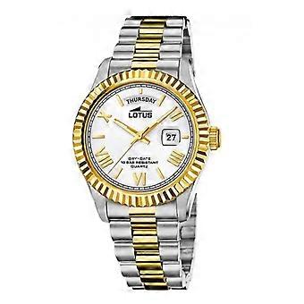 Lotus freedom Men's Analog Quartz Watch with Stainless Steel Bracelet 18855/1