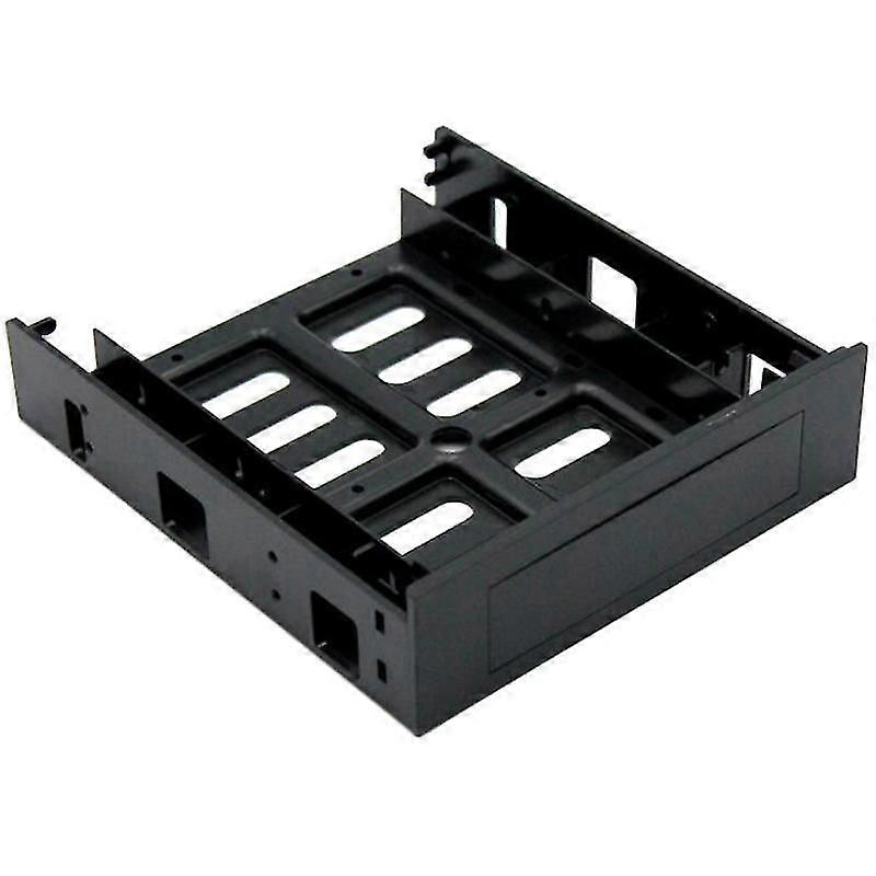 Espaço cd-rom de 5,25 polegadas para 3,5 polegadas Sata Hdd Mobile Rack Bracket Enclosure Preto para Pc