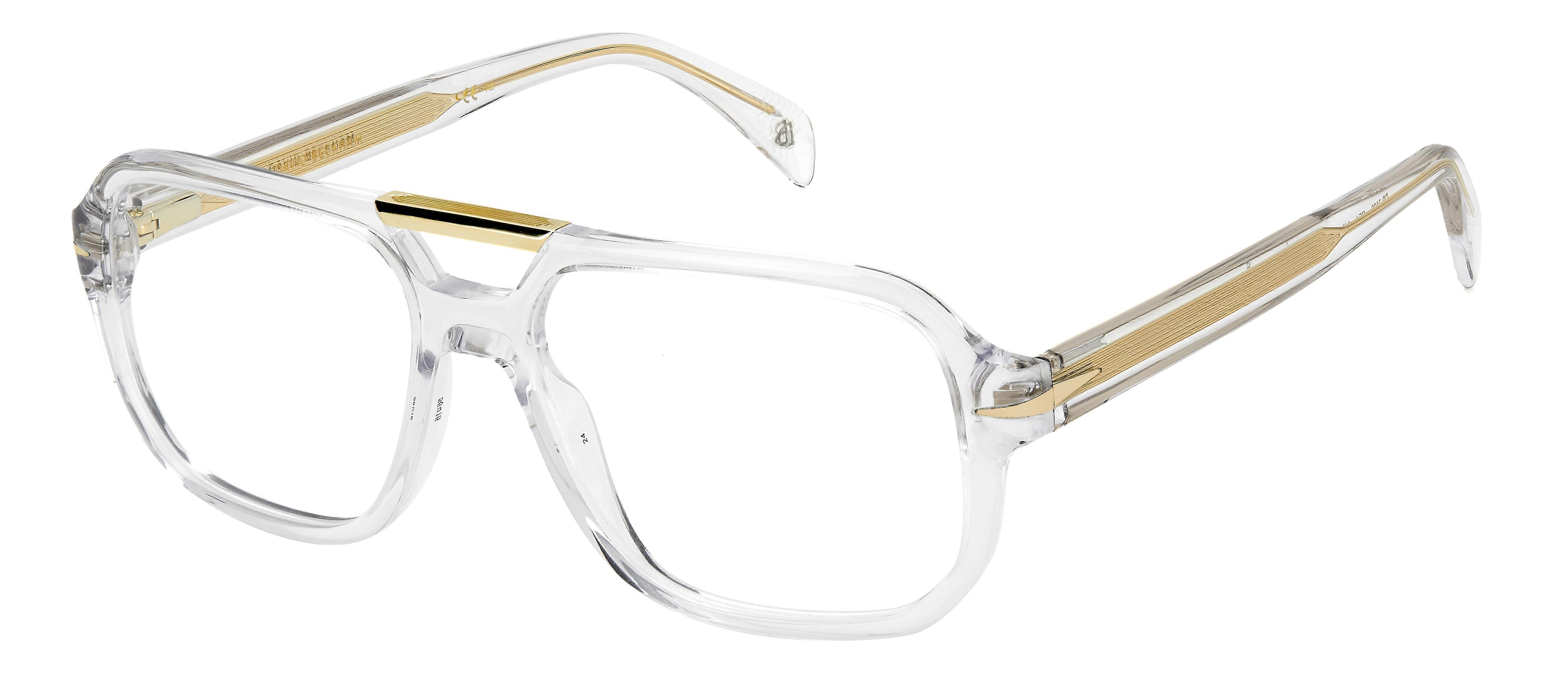 Eyewear Frames DAVID BECKHAM DB 7108 REJ CRYSTAL GOLD 56/16/145 MAN