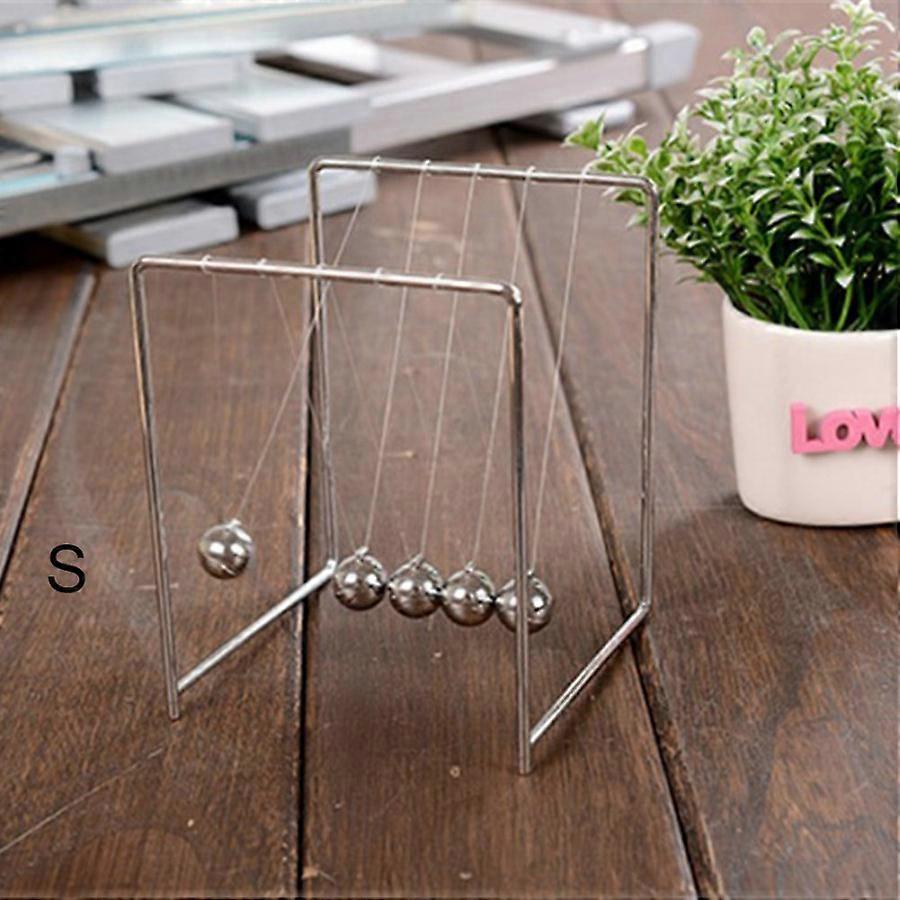 Eye-Catching All Metal Newton's Cradle - Medium Size