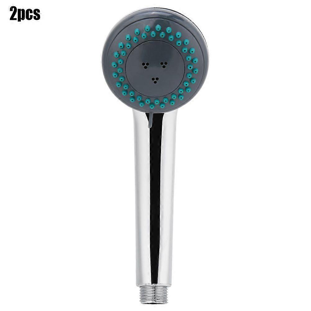 2PCS Portable Handheld Powerful Shower Rainfall Head Bathroom Water-Saving Sprayer