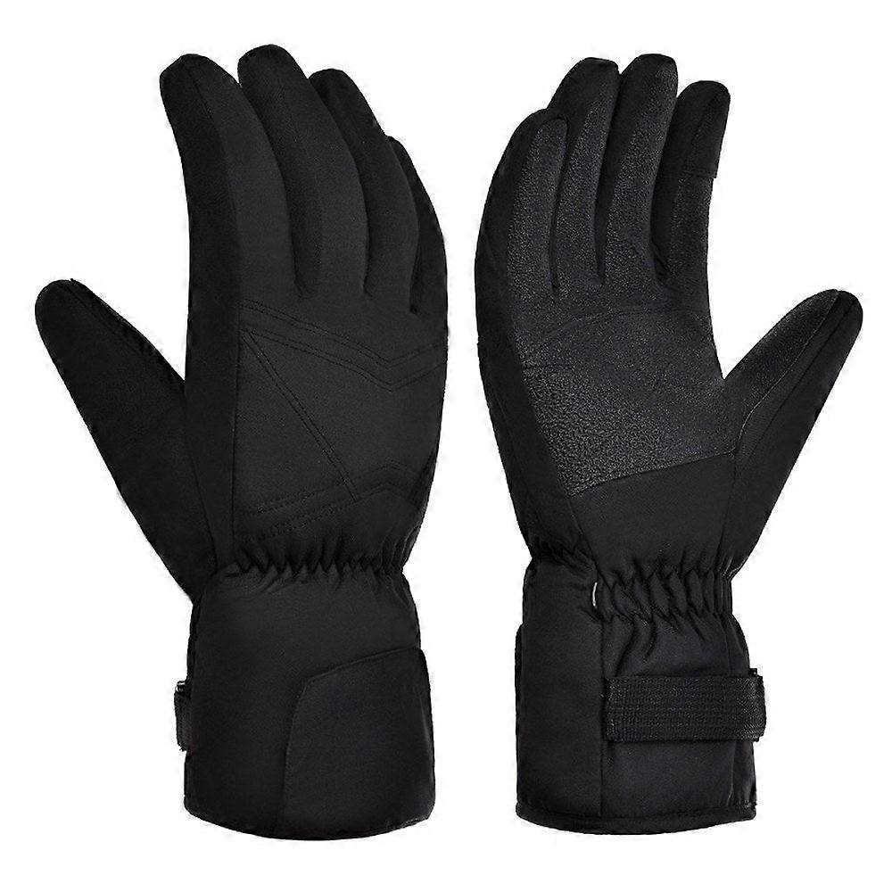 Waterproof Electric Heated Touchscreen Mittens With Battery Box