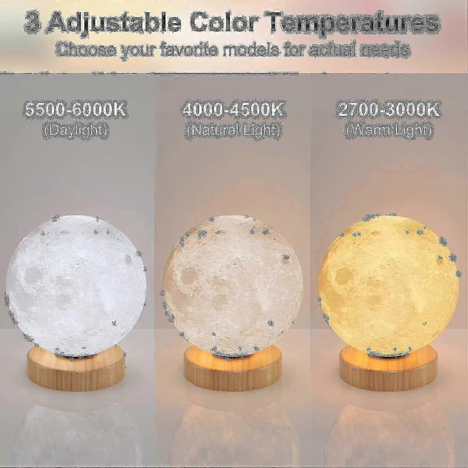 10000 Lux Light Therapy Lamp, Daylight Lamp With 3 Color Temperature, Adjustable Brightness (dp)