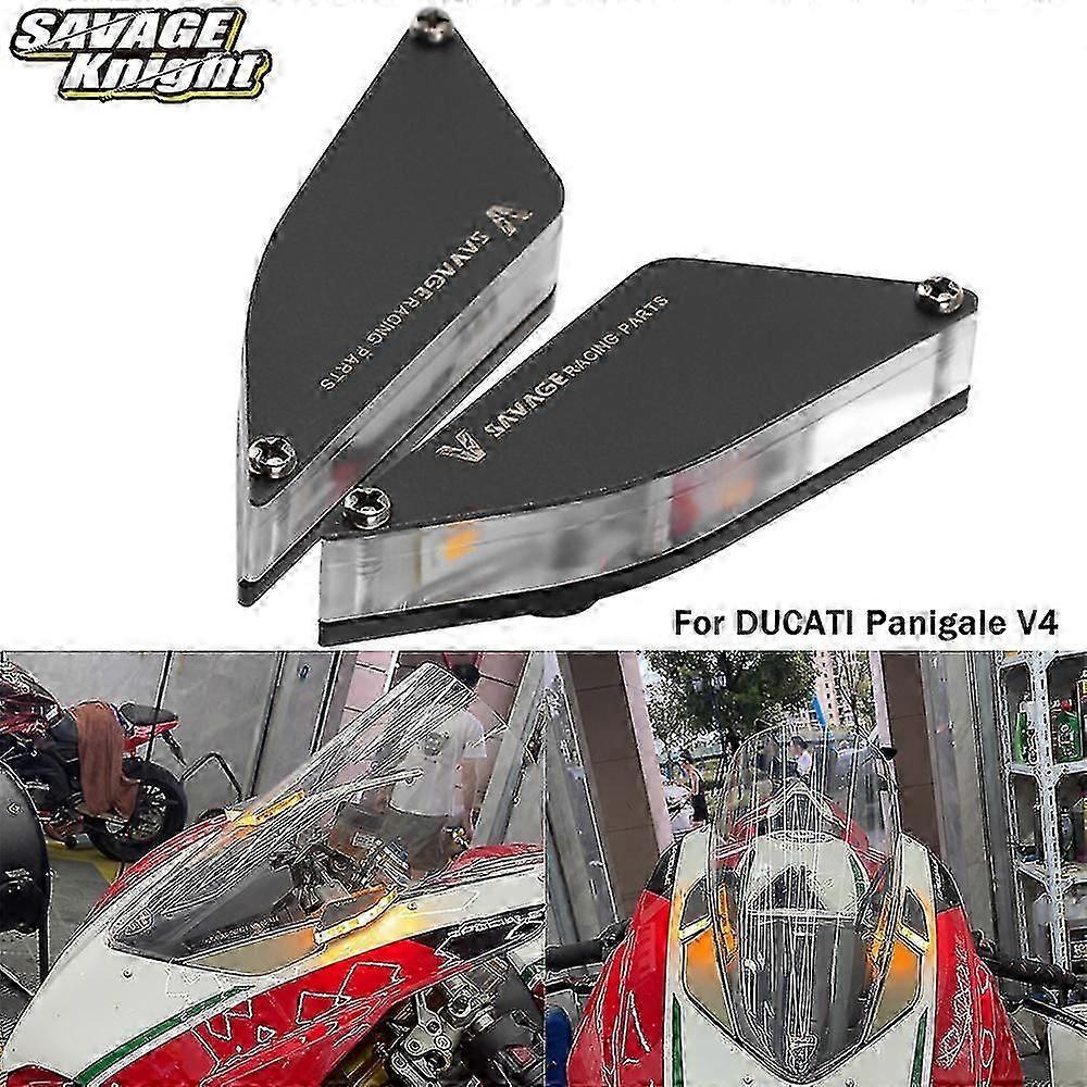 Invisible Led Blinker Light Turn Signals Indicator For Ducati Panigale V4 V2 2018-2022 Motorcycle Accessories Mirrors Base Plate