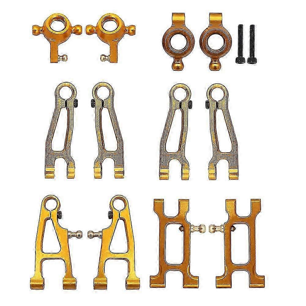 12pcs Metal Upgrade Parts Kit Hub Carrier Swing Arm For Sg ,yellow