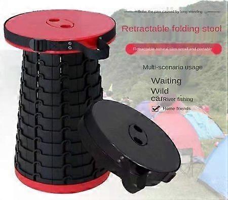 Telescoping Stool,Folding Camping Stool Seat,Portable for Fishing Hiking