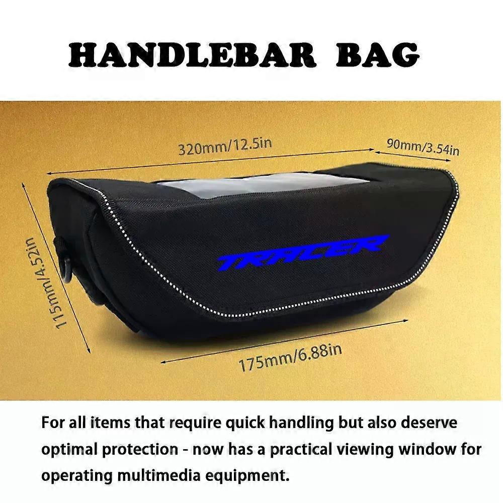 Waterproof and Dustproof Handlebar Navigation Bag for YAMAHA Tracer900 Tracer900gt Tracer9gt Tracer9