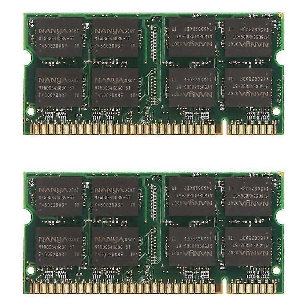 2X DDR 1GB Laptop Geheugen Ram SODIMM DDR 333MHz PC 2700 200Pins voor Notebook Sodimm Memoria