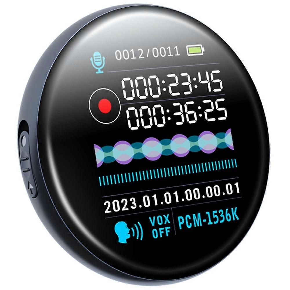 M29 64GB Noise Reduction Smart Digital Audio Voice Recorder MP3 Player with Screen