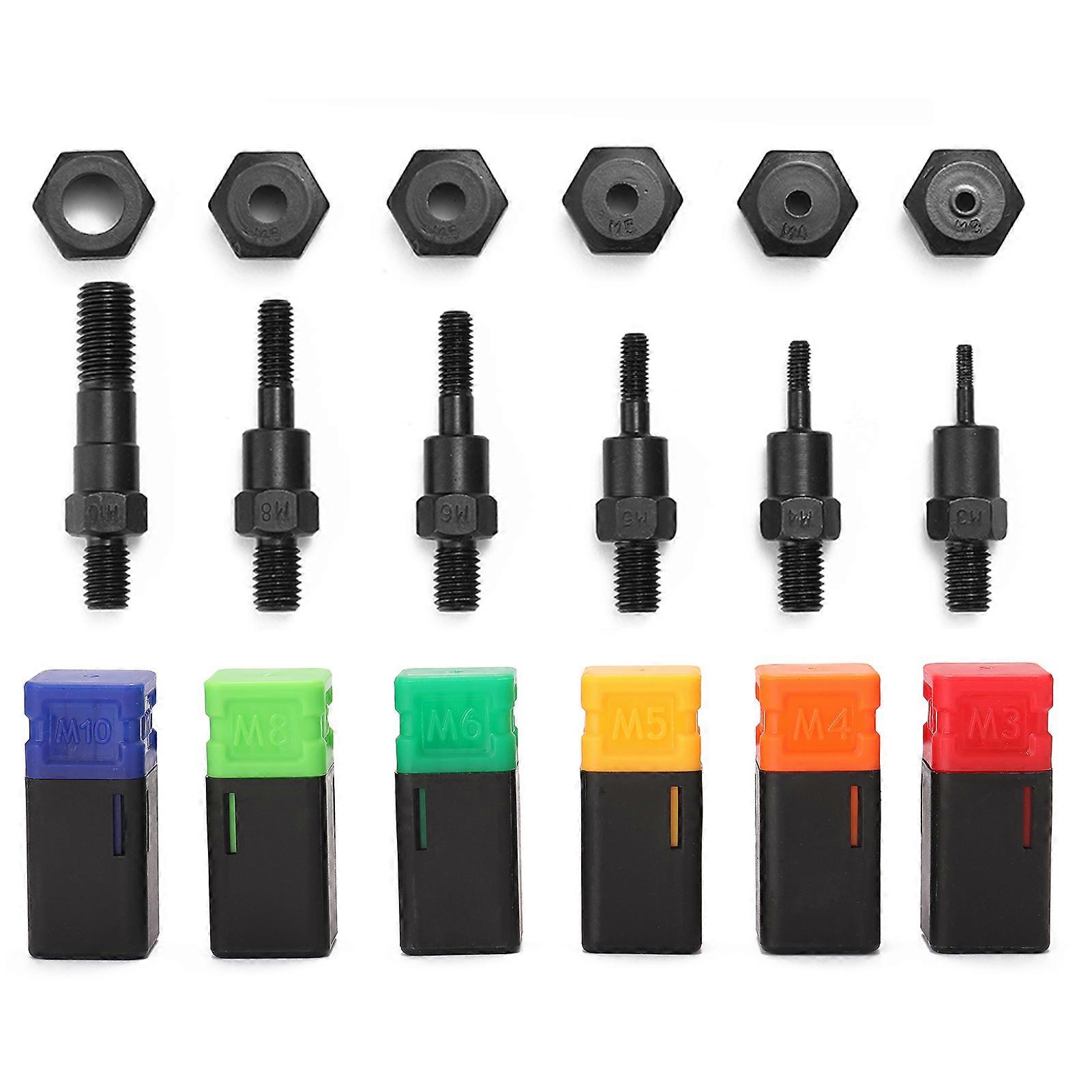 Labor-saving Hand Riveter BT-605 Manual Rivet Machine Riveting Tools with Nut Dies M3-M10