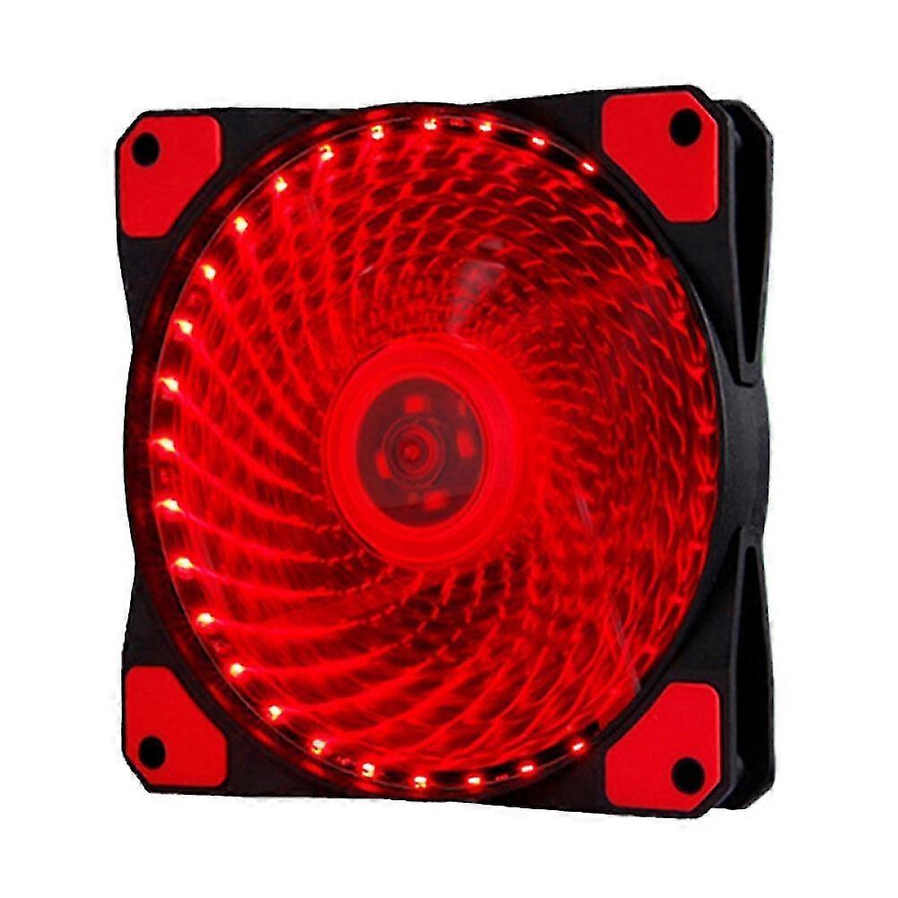 Ultra Mute 12cm 33 LEDs RGB Light Cooling Fan Heatsink for Computer PC Case