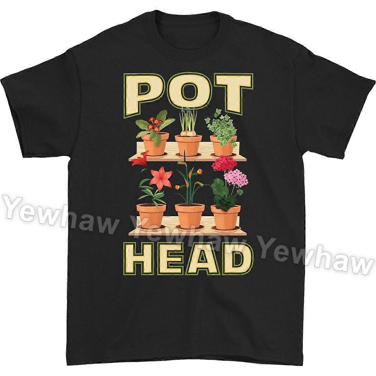 ガーデニング鉢植えの多肉植物鉢ヘッドガーデナーガーデン面白いかわいいTシャツ、植物愛好家の庭師ギフト、サボテン